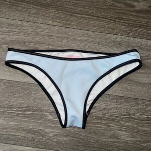 Victoria's Secret Light Blue Bikini Bottom